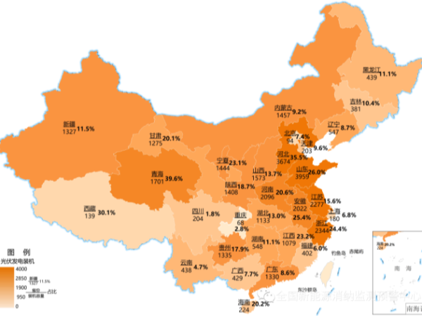 最新：全國風(fēng)電、光伏裝機(jī)地圖！